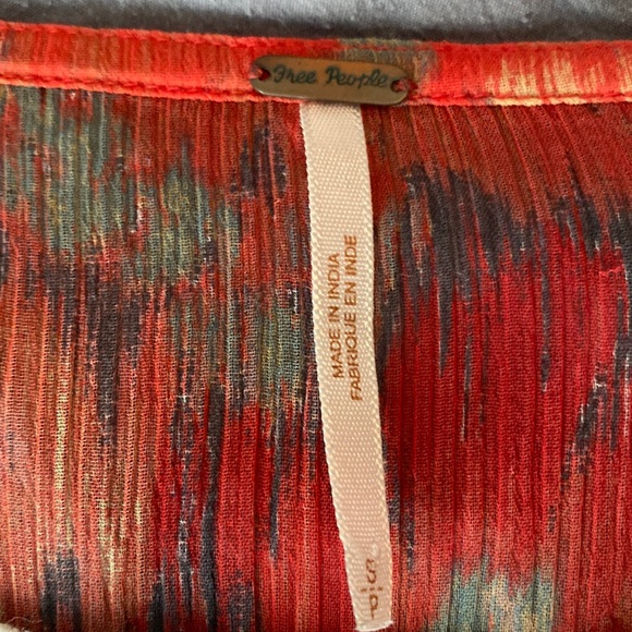 0️⃣5️⃣Free people boho top - Picture 5 of 6